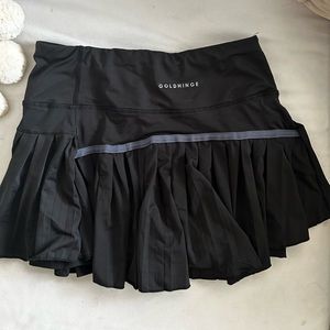 Hinge black skirt